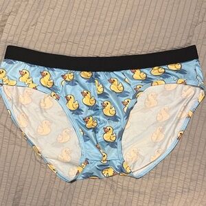 Duck Print Blue Underwear